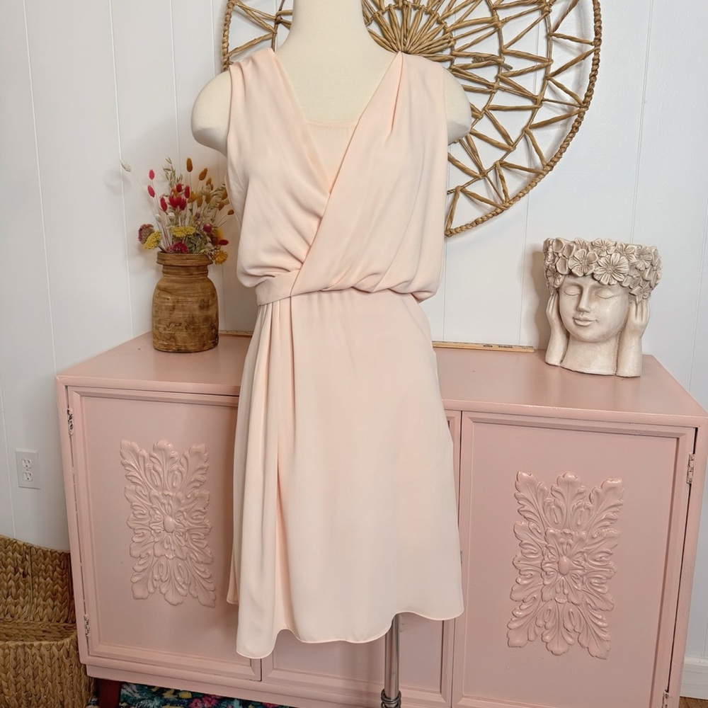 White House Black Market Blush size 6 Dress